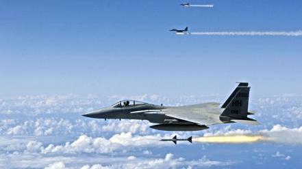 Aircraft f-15 eagle wallpaper
