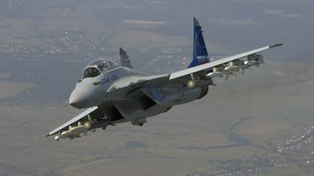 Aircraft mig-35 fulcrum-f mikoyan-gurevich russian air force wallpaper