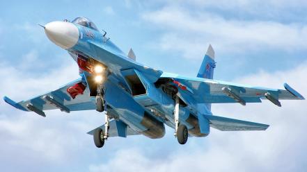 Aircraft su-27 flanker russian air force wallpaper