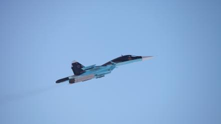 Aircraft su-34 russian air force wallpaper