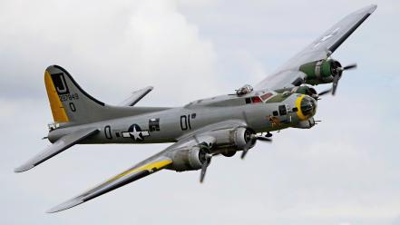 Airplanes bomber b17 liberty belle flying fortress wallpaper