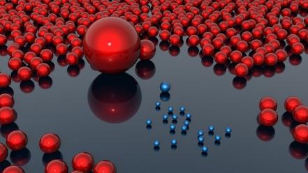 Balls 3d wallpaper