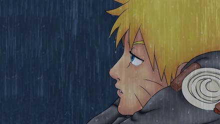 Boys uzumaki naruto sadness fan art whiskers wallpaper