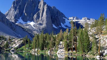 California nevada range lakes sierra wallpaper