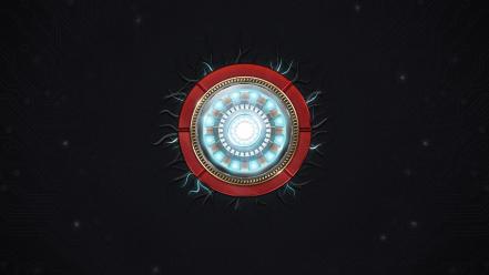 Iron man artwork arc reactor wallpaper