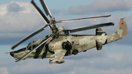 Kamov ka-50 russian air force black shark wallpaper