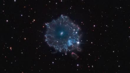 Outer space stars nebulae hubble wallpaper