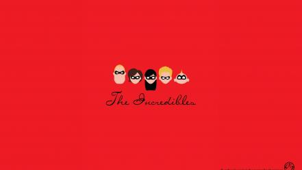 Pixar minimalistic animation the incredibles wallpaper