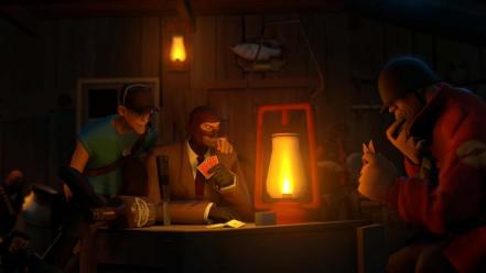 Scout garrys team fortress 2 mod soldier wallpaper