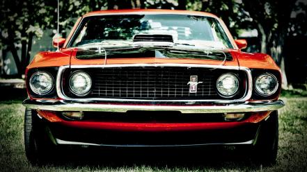 Tuning collectors front view headlights tire tracks wallpaper