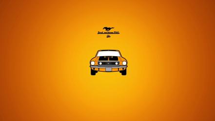 Wall artwork ford mustang wallpaper