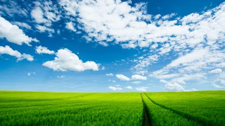 Clouds nature summer wallpaper