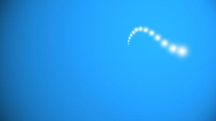 Abstract blue background dots light wallpaper