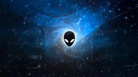 Alienware blue stars time machine wallpaper