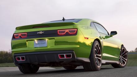 Chevrolet camaro automobiles cars lowangle shot races wallpaper