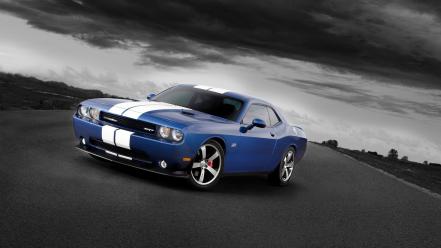Dodge challenger automobiles cars races racing wallpaper