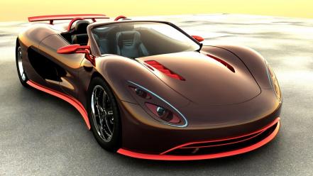 Brown cars concept art sports wallpaper