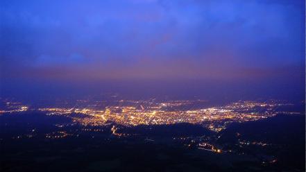 Cityscapes landscapes nature night wallpaper