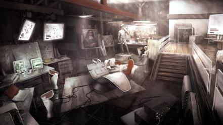 Assassins creed 2 fantasy art office wallpaper