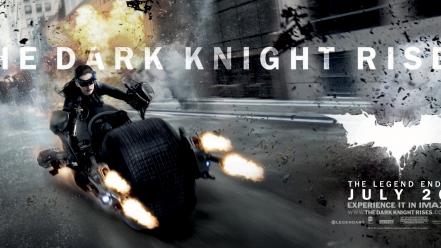 Batman the dark knight rises catwoman banner wallpaper