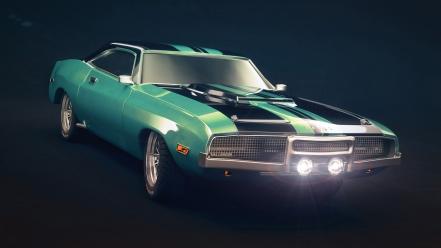 Dodge challenger rt black background cars wallpaper
