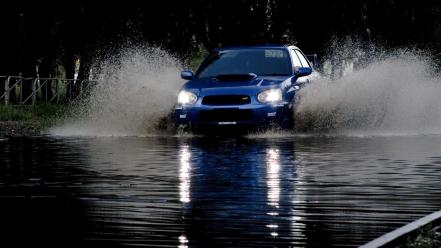 Domestic market subaru impreza wrx cars splashes wallpaper