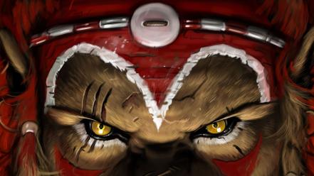 Khajiit digital art fantasy wallpaper