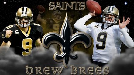 New orleans saints clouds wallpaper
