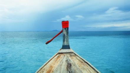 Thailand long tail boat wallpaper