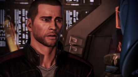 Commander shepard edi mass effect wallpaper