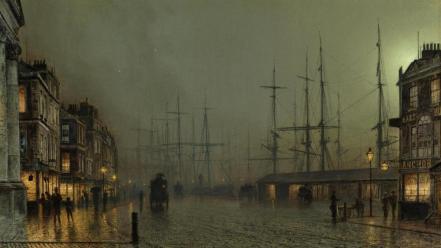 Artwork john atkinson grimshaw wallpaper
