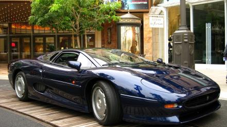Cars jaguar vehicles xj220 wallpaper