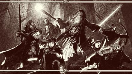 Characters marker samwise gamgee frodo baggins nebezial wallpaper