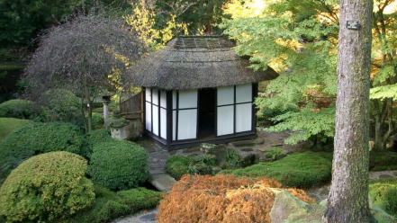 Japan garden wallpaper
