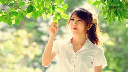 People celebrity brown chinese asians faces girls wallpaper
