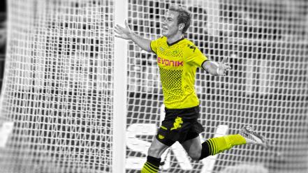 Soccer hdr photography cutout borussia dortmund mario gotze wallpaper