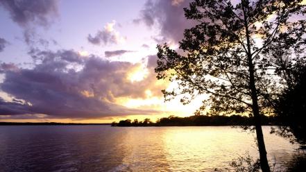 Sunset nature texas wallpaper