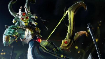 Video games medusa heroes dota 2 gorgon wallpaper
