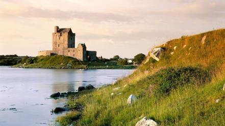 Castles ireland castle galway kinvara dunguaire wallpaper