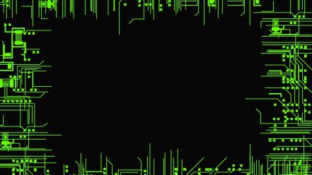 Green abstract wallpaper