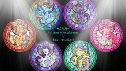 Kingdom hearts my little pony pinkie pie wallpaper