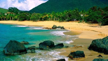 Landscapes beach wallpaper