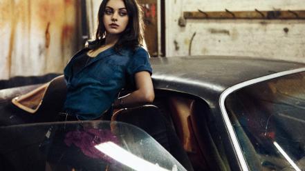 Mila kunis actress celebrity august magazine interview wallpaper