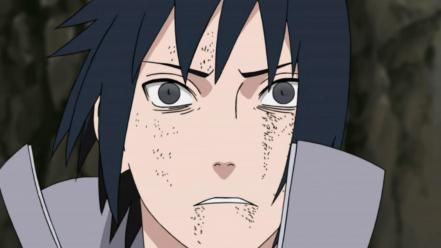 Uchiha sasuke naruto: shippuden screenshots shocked blind wallpaper