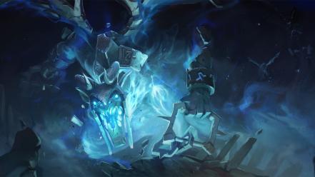 Video games heroes dota 2 visage wallpaper