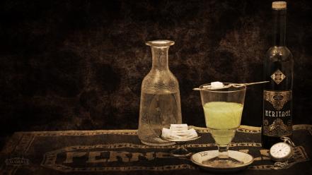 Alcohol absinthe wallpaper