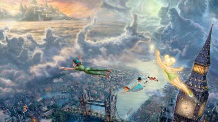 Cartoons movies artwork peter pan disney wallpaper