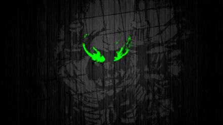 Creepy dark robots cyborgs samurai wallpaper