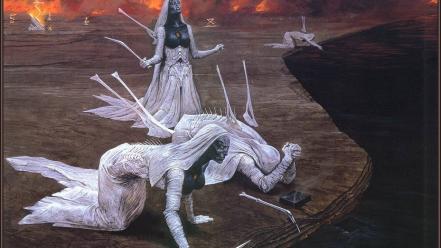 Fantasy art wayne douglas barlowe wallpaper