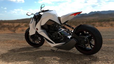 Izh exhaust prototype style 2012 hi-tech russians wallpaper